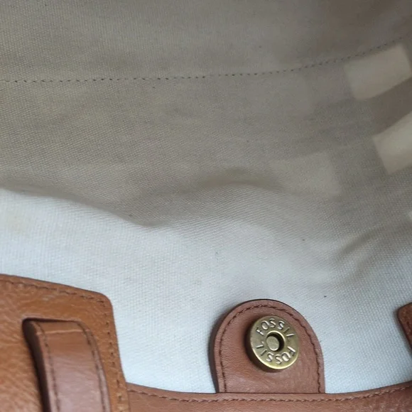 Fossil Rachel tote bag Leather and Canvas - Picture 9 of 10